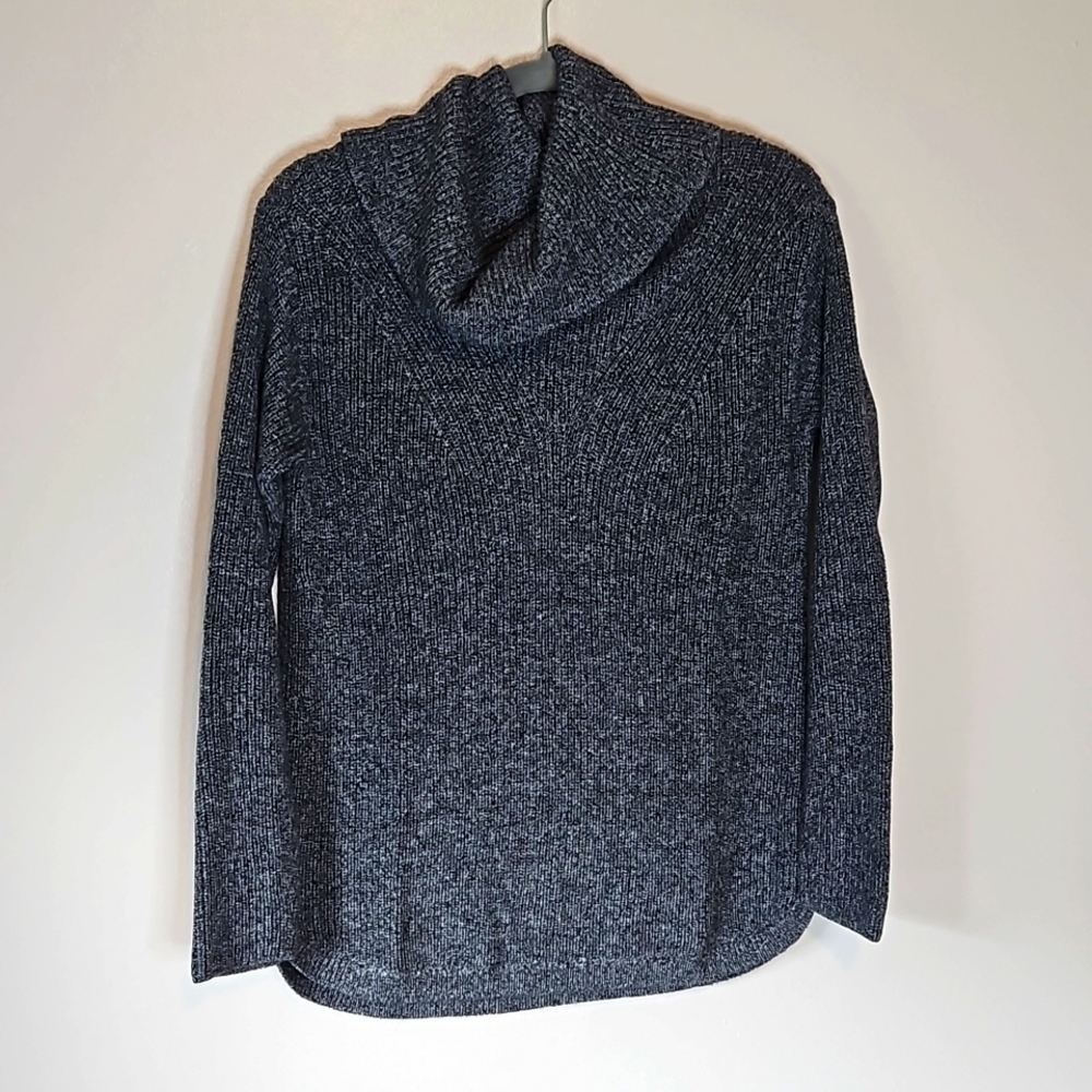 Talbots Gray Cowl Neck Knit Sweater XSmall